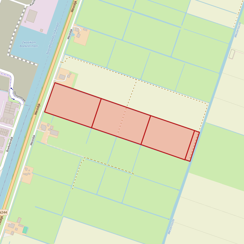 Zuidkavel - Westdijk, Zuidschermer
